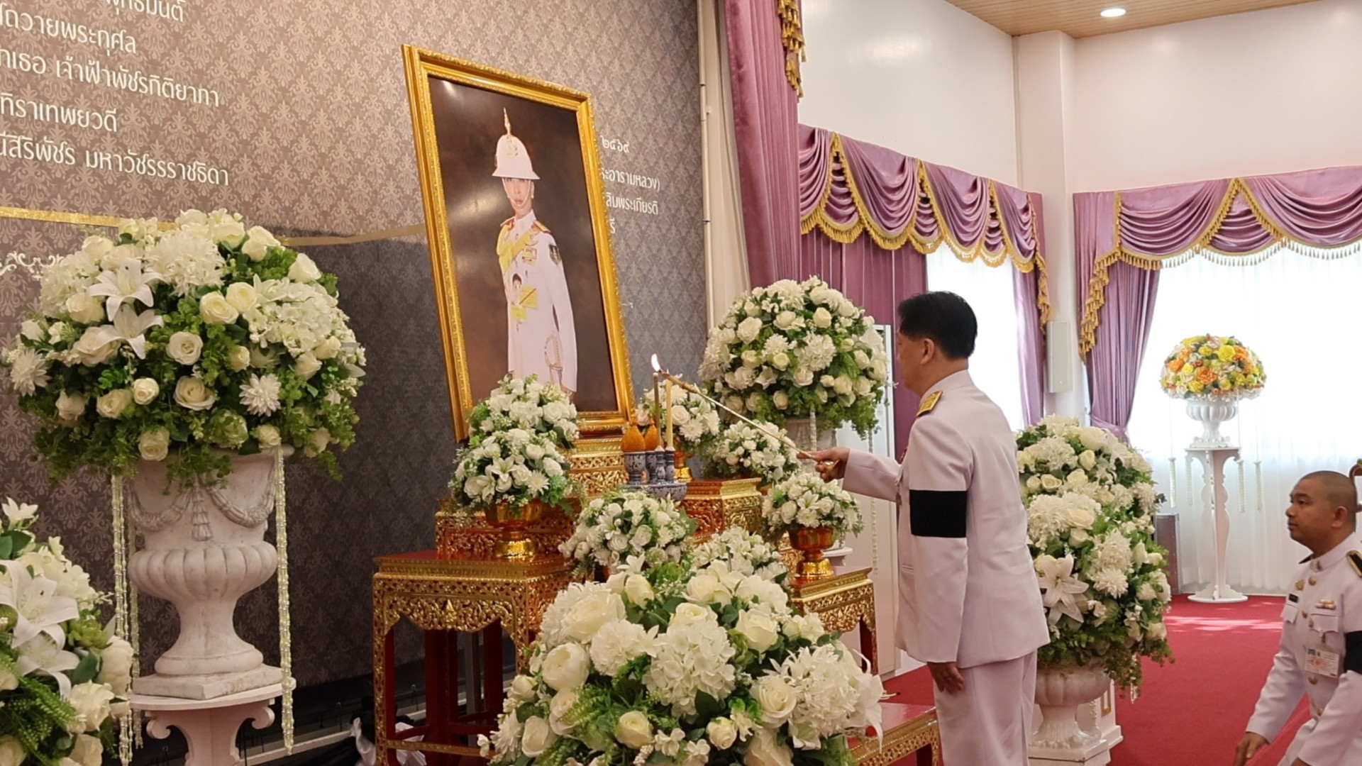 จ.สระบุรีจัดพิธีบำเพ็ญกุศล "สวดพระพุทธมนต์" เพื่ออุทิศถวายพระกุศล แด่ สมเด็จพระเจ้าลูกเธอเจ้าฟ้าพัชรกิติยาภา นเรนทิราเทพยวดี กรมหลวงราชสาริณีสิริพัชร มหาวัชรราชธิดา 