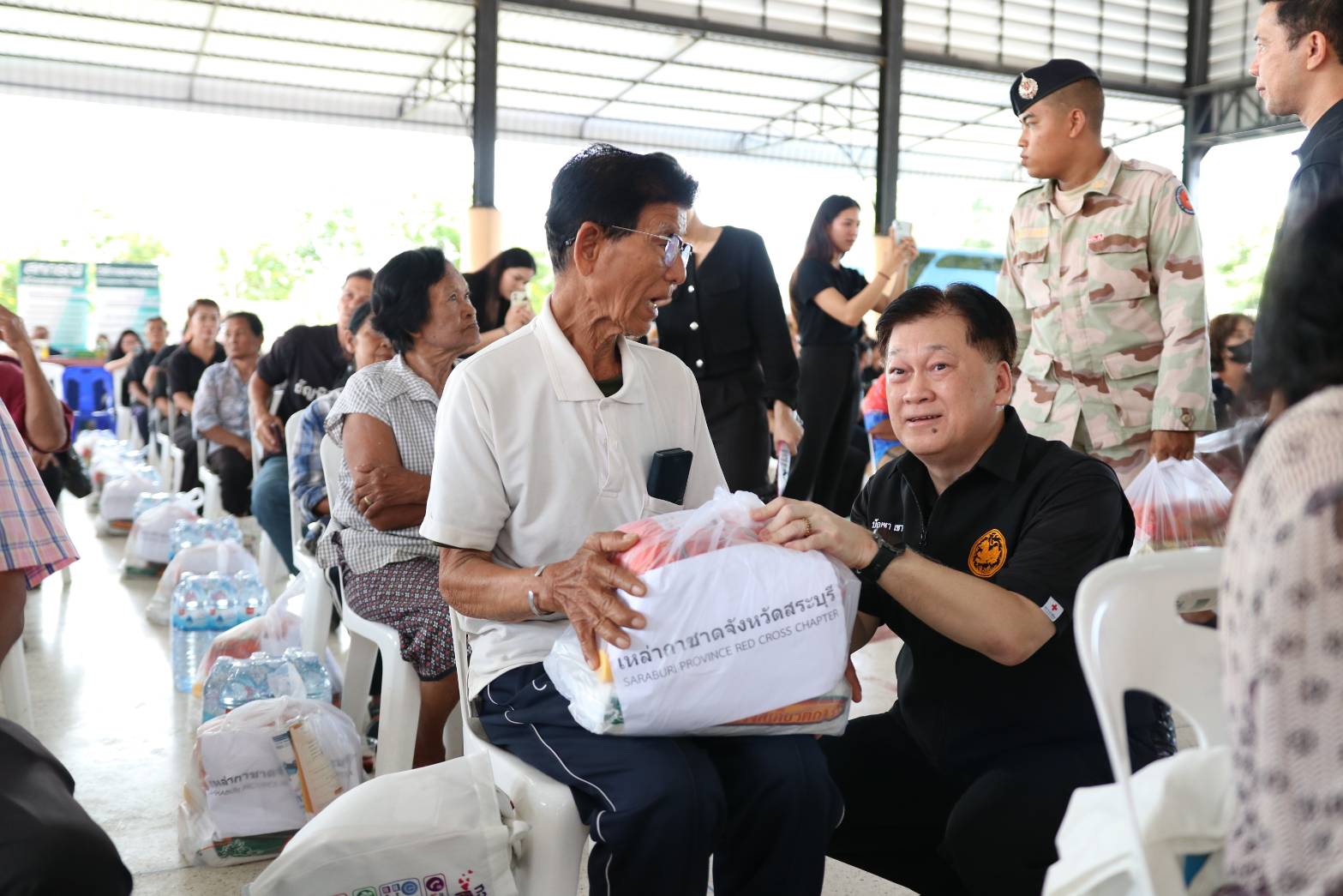 หน่วยบำบัดทุกข์ บำรุงสุข สร้างรอยยิ้มให้ประชาชน ลงพื้นที่อำเภอดอนพุดจังหวัดสระบุรี ดูแลพัฒนาคุณภาพชีวิตพี่น้องประชาชน