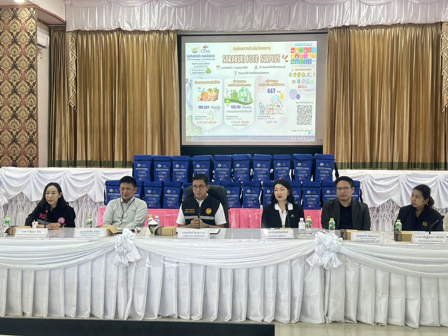 สระบุรีเดินหน้า &ldquo;Food Surplus&rdquo; เปลี่ยนอาหารส่วนเกินเป็นโอกาส ช่วยกลุ่มเปราะบางแล้วกว่า 8,500 คน ลดขยะอาหาร&ndash;ลดก๊าซเรือนกระจก